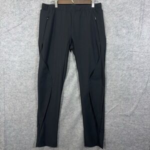 Paskho Travel Pants Womens Sz M Black Meticulous Craftsmanship Zip Pockets